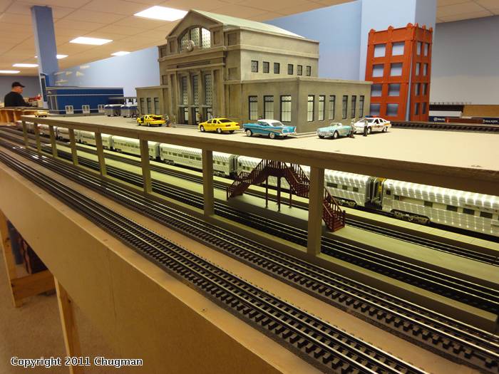 o gauge train station